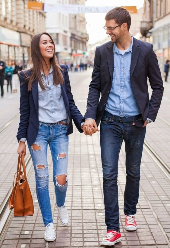 20 looks de parejas que combinaron su vestuario