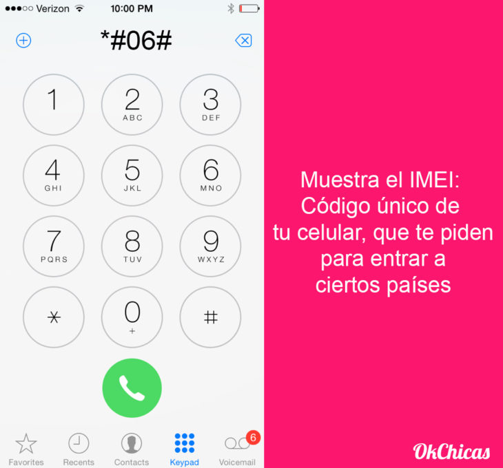 Teclado de iphone con códigos secretos para el celular 