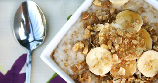 Desayuna avena para que bajes esa pancita postnavideña