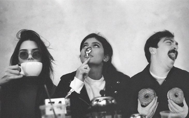 Kirby y Kendall Jenner desayunando 