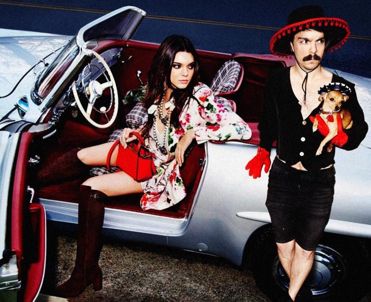 Kendall Jenner y Kirby vestidos a la mexicana 