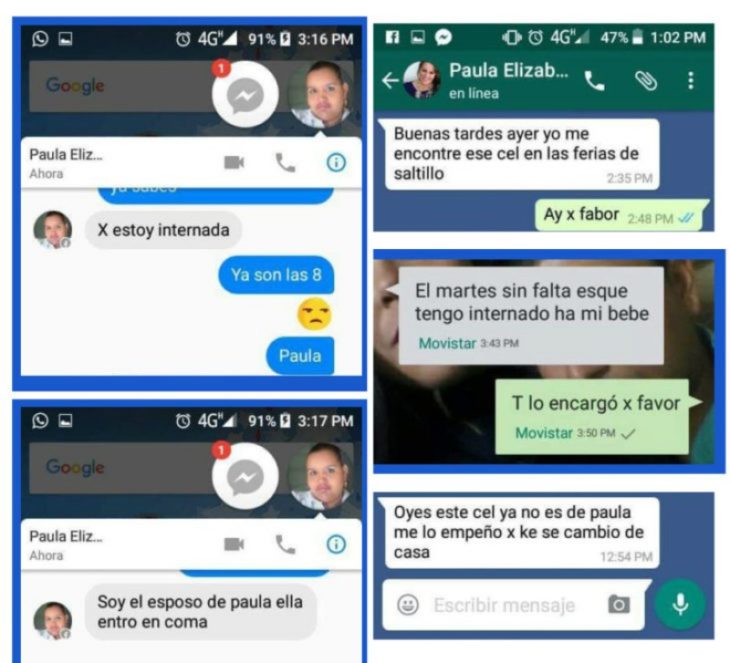 capturas de pantalla de whatsapp 