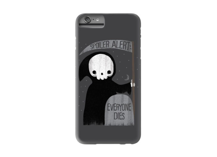 Funda para celular negra 