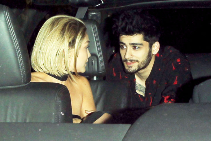 Primera foto de Zayn y Gigi 