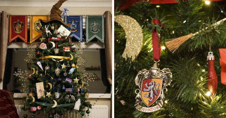 Tú también desearás tener este mágico árbol de Harry Potter