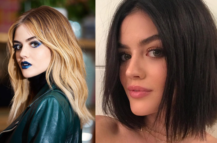 Lucy Hale con un cambio de look