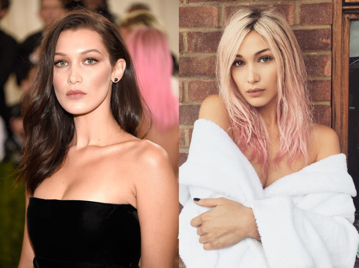 Bella Hadid con un cambio de look