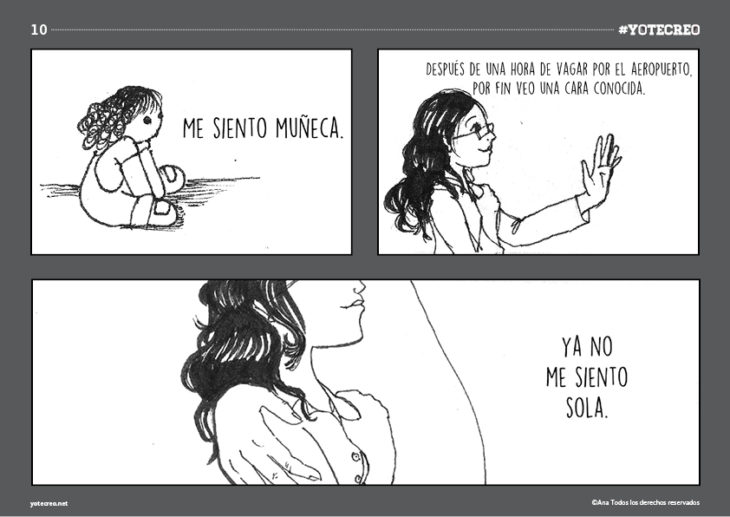 ilustración de mujere al lado de un hombre 