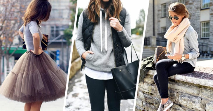 18 formas de combinar tus prendas de color gris