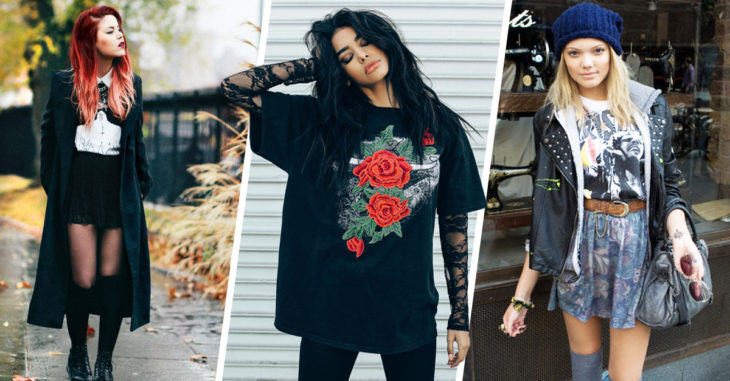 10 outfits indispensables si eres fan del grunge