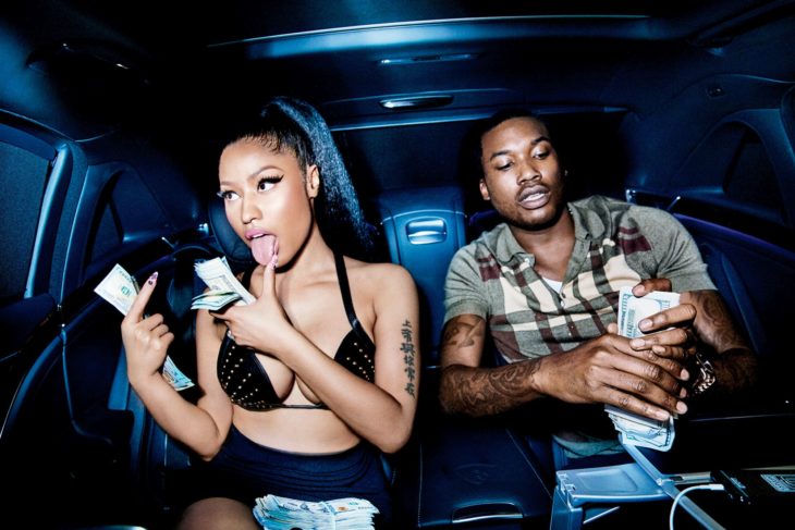 Nicky Minaj y su novio contando dinero 