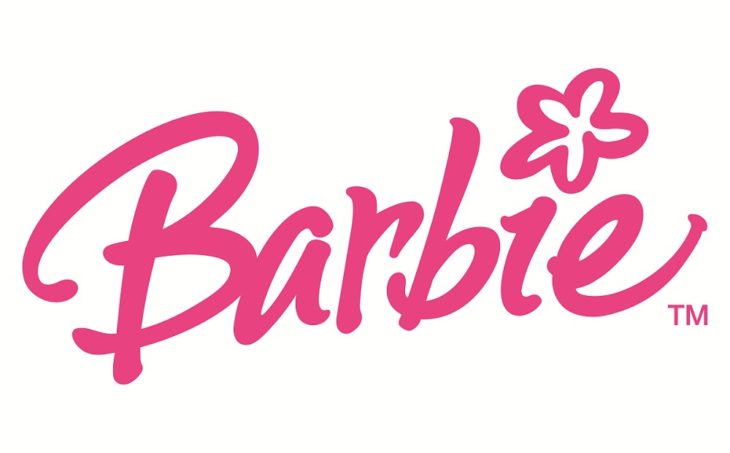 logotipo de barbie