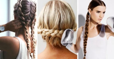 20 Sencillos y originales peinados para lucir en el gym