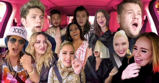 Mezcló todo Carpool Karaoke y el video es lo que necesitabas para iniciar el 2017