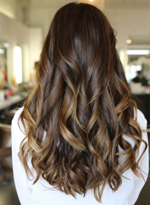 cabello con balayage