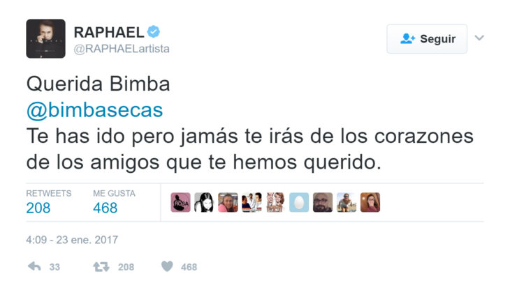 twit raphael para bimba bosé 