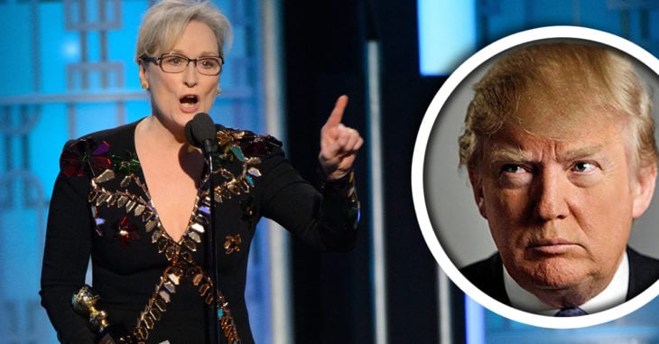 Meryl Streep conmueve con un poderoso discurso en los Golden Globes e incomoda a Trump