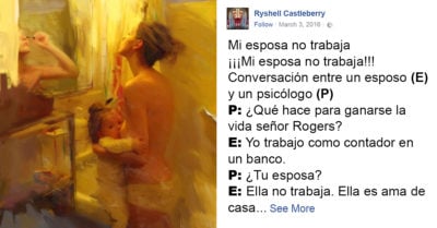 Esta carta brutalmente honesta explica por qué una mujer que se queda en casa, trabaja más