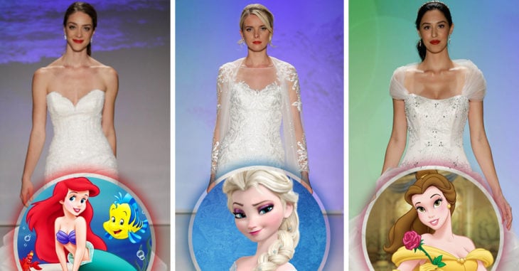 Las princesas de Disney se visten de novia ¡Increíble!