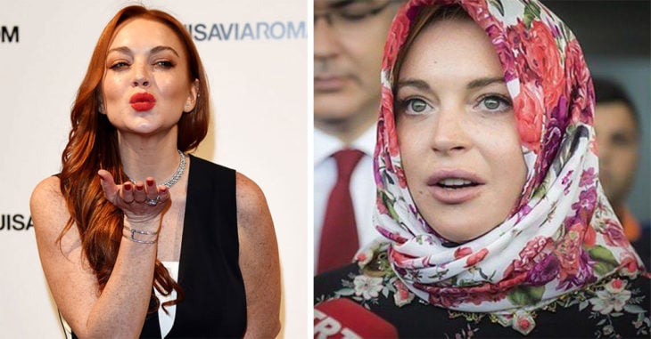 Lindsay Lohan encuentra la paz ¡y se convierte al Islam!