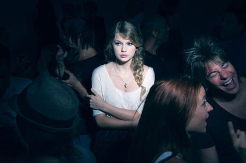 Taylor Swift alone