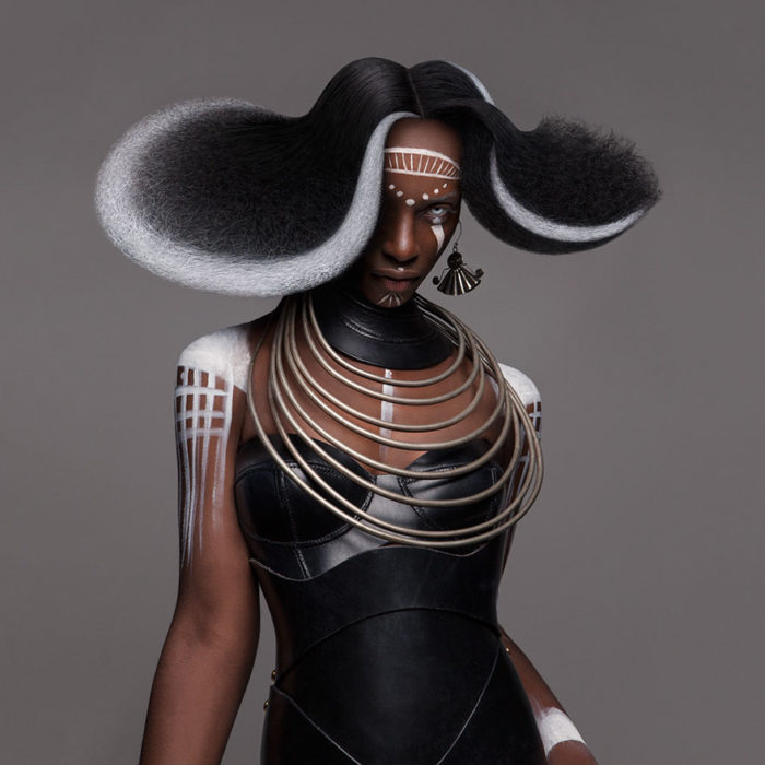 Colección ganadora de los premios british hair 2016