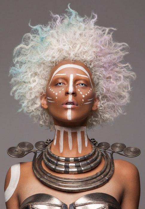 Colección ganadora de los premios british hair 2016