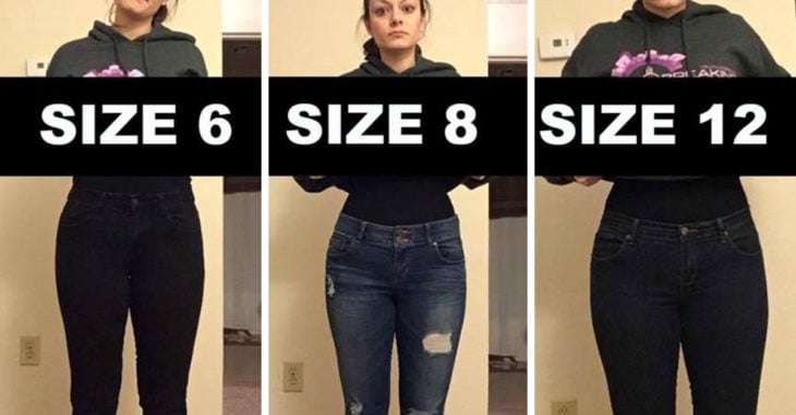 Esta chica explica con una imagen por qué la talla no importa