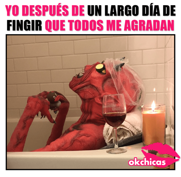 Meme okchicas finges todo el día 