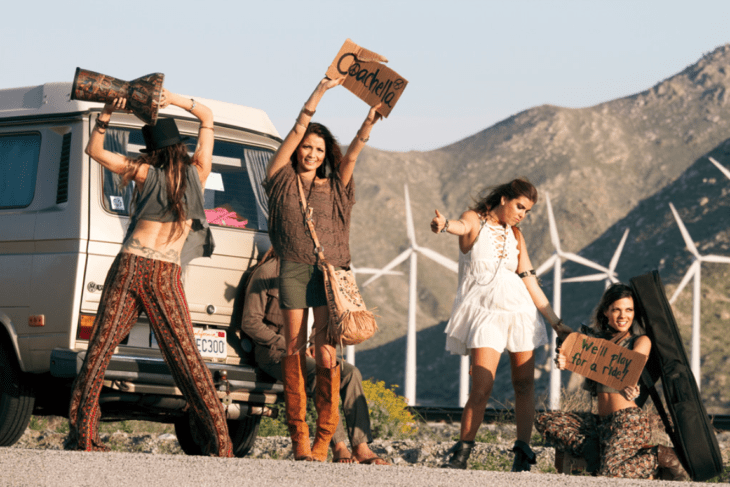 chicas de vacaciones