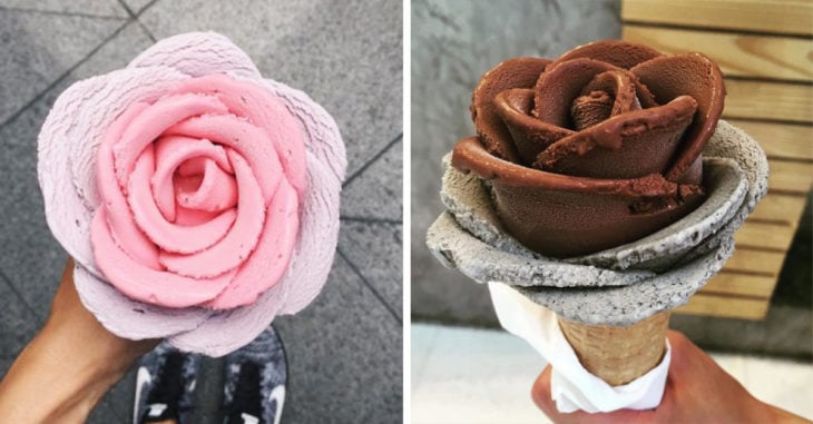 10 helados en forma de flor que no querrás comer