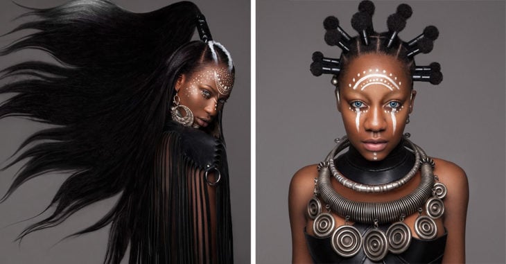 Este fue el homenaje a la cultura africana en los premios Británicos de cabello