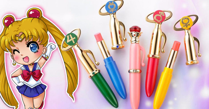 Estos labiales inspirados en Sailor Moon te harán gritar: ¡Por el poder del lipstick lunar!