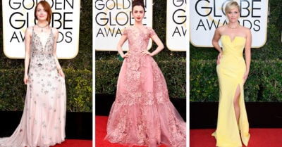 21 estrellas que lograron el look perfecto en los ‘Golden Globe’ 2017