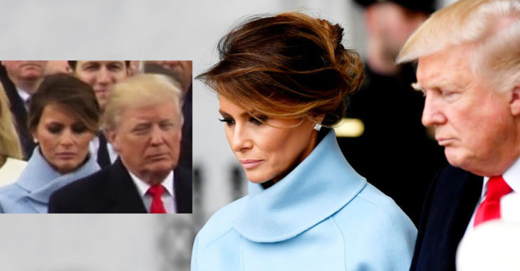 Expertas estudian el tenso lenguaje corporal de Melania Trump; no podrás creer lo que revela