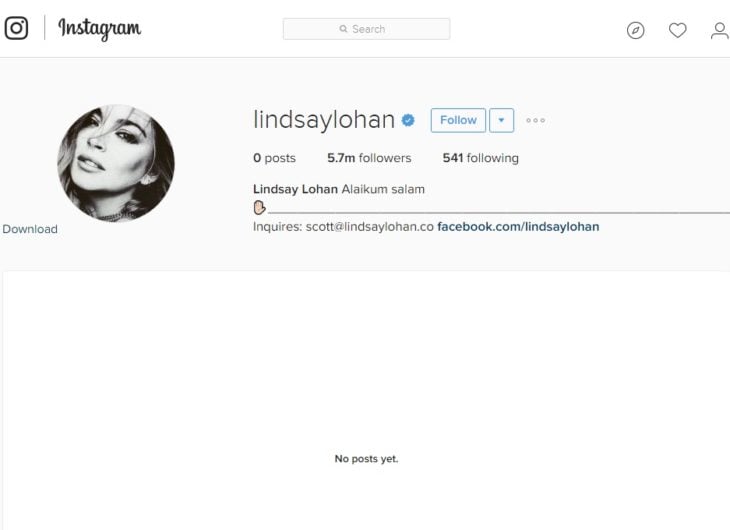 captura instagram lindsay lohan
