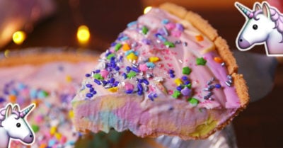 Este postre de fantasía es lo más hermoso que verás hoy: el pay unicornio
