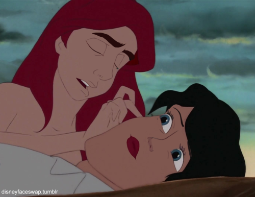 Ariel y el principe Erick