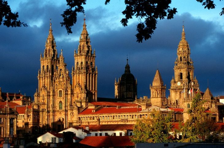 santiago de compostela galicia iglesia