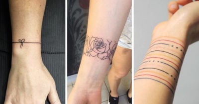 20 originales tatuajes de brazalete que morirás por tener
