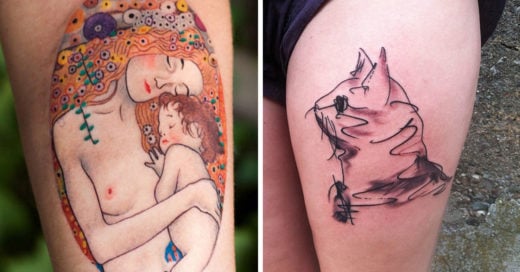 Arte con arte, 25 tatuajes de pinturas de artistas consagrados