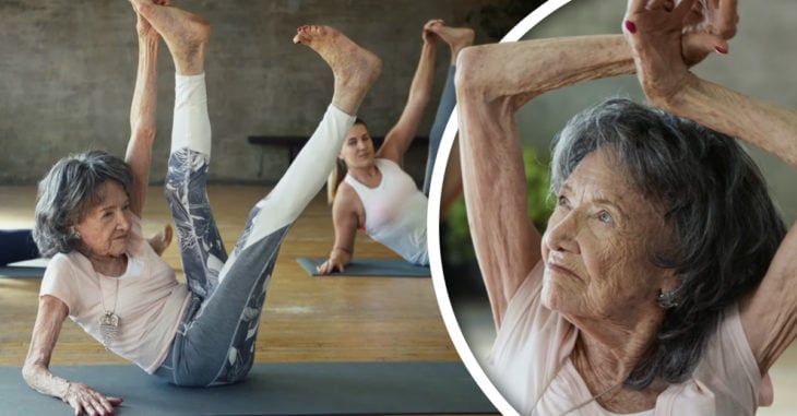 Abuelita yoga: tiene 98 años y es la profesora de yoga más longeva del mundo