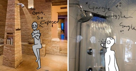 9 graciosas imágenes que ilustran lo ridículas que son algunas duchas de ricos