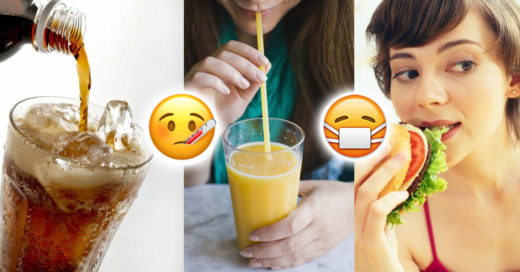 9 alimentos que debes evitar cuando estas enferma