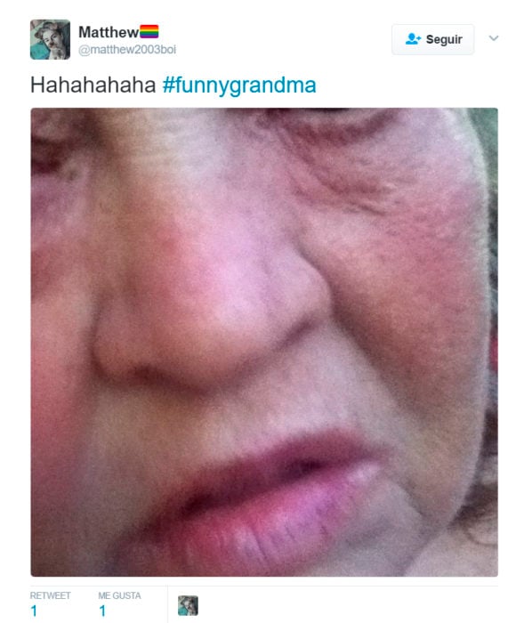 Converación de una abuela en whatsapp