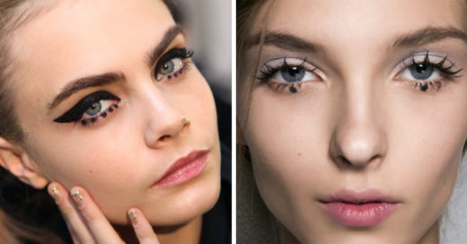 Adiós cat eyeliner, bienvenido dot eyeliner