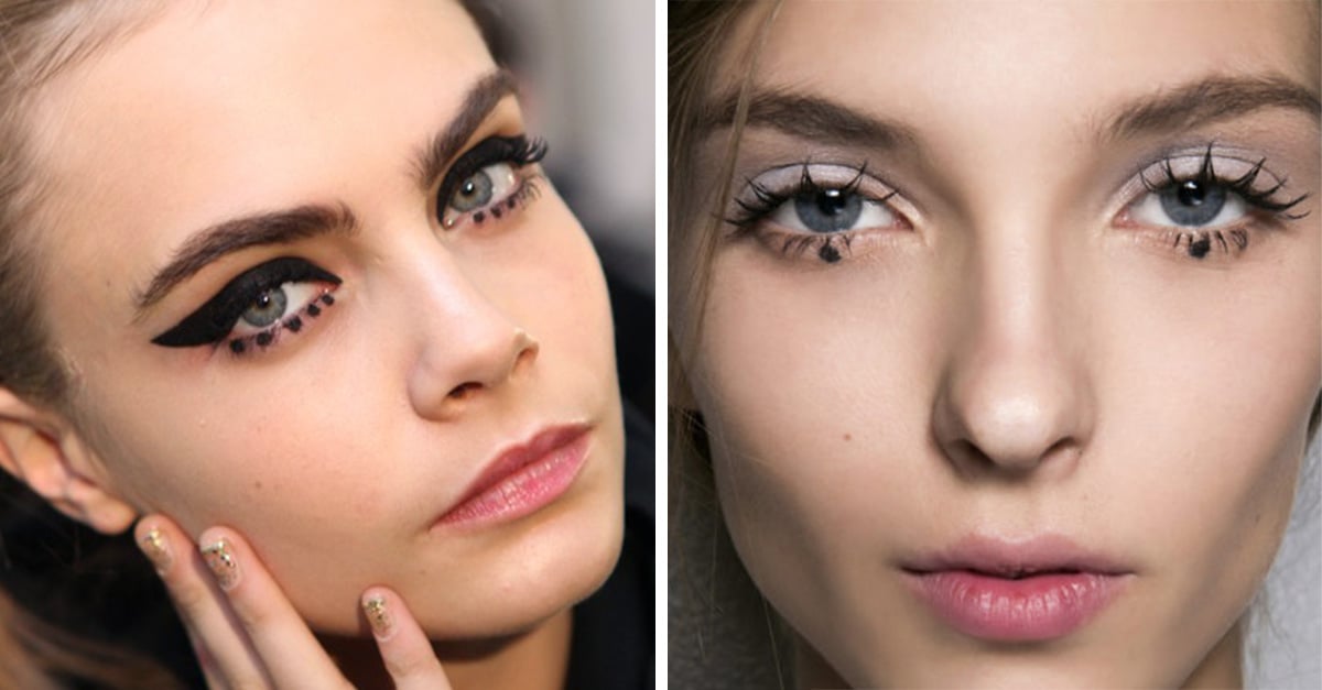 Dot eyeliner, una nueva tendencia en delineado. Es perfecto