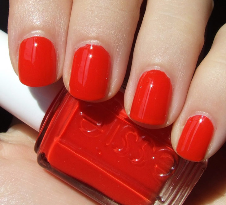 esmalte color naranja 