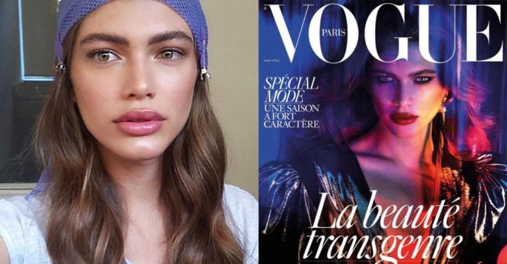 Ella es la primera modelo transexual en una portada de Vogue