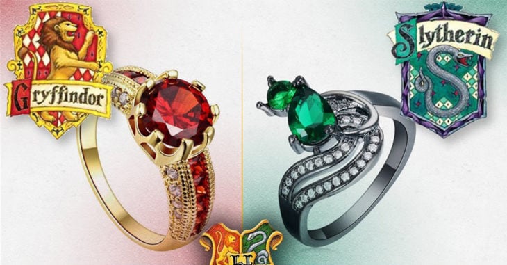 Hermosos anillos inspirados en la saga de Harry Potter que todo fan debe poseer